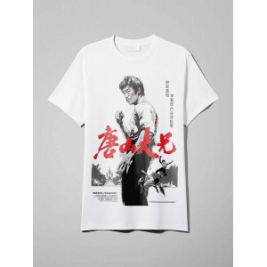 Tricou cu hieroglife Bruce Lee